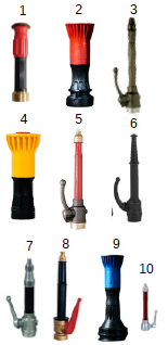 Lancia a leva UNI 25 per naspi ABS 25