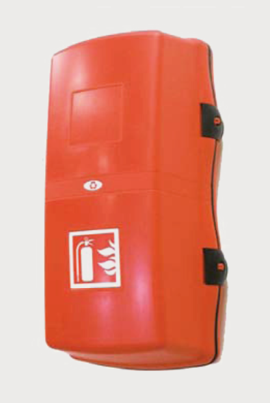 Cassetta porta estintore in plastica "LEON"