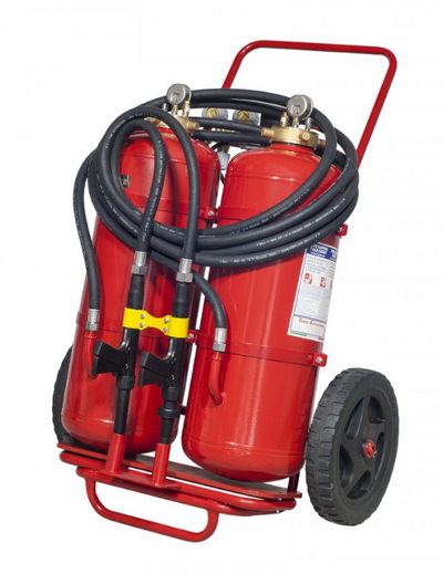 Dispositivo antincendio doppio agente SCHIUMA+INOX
