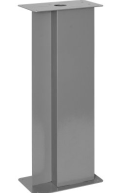 Cassetta porta estintore in metallo finestrata "INOX"