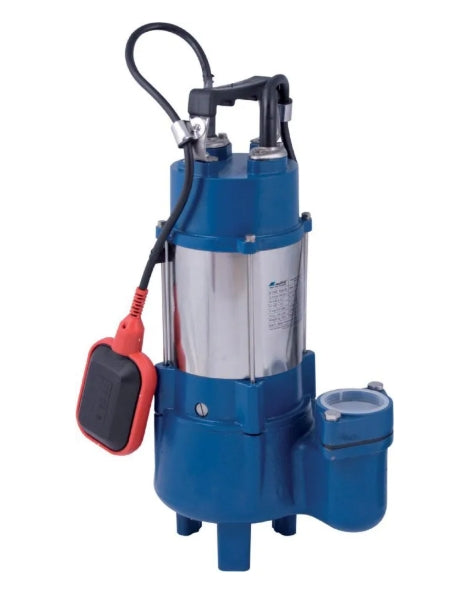 Pompa Sommersa Elettropompa per acque nere Potenza 1.5 Hp / kW Portata Massima 300 l/min - VTXS 150G